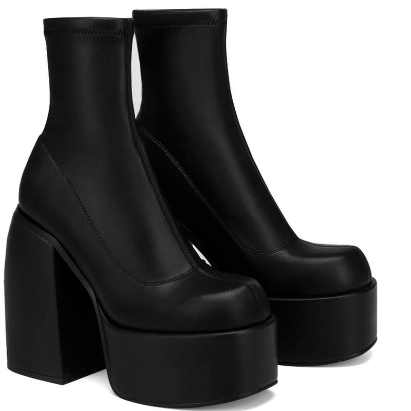 Botas Chunky Heels