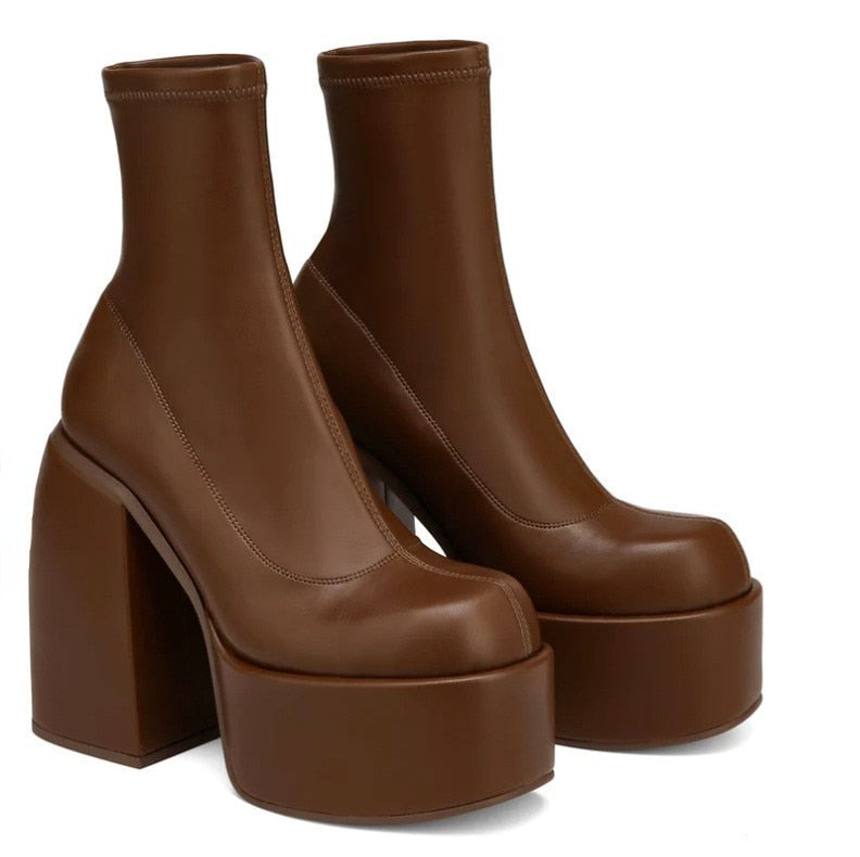 Botas Chunky Heels